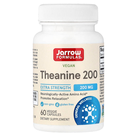 Theanine, 200mg - 60 vcaps