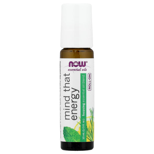 Essential Oil Roll-On, Mind That Energy - 10 ml.