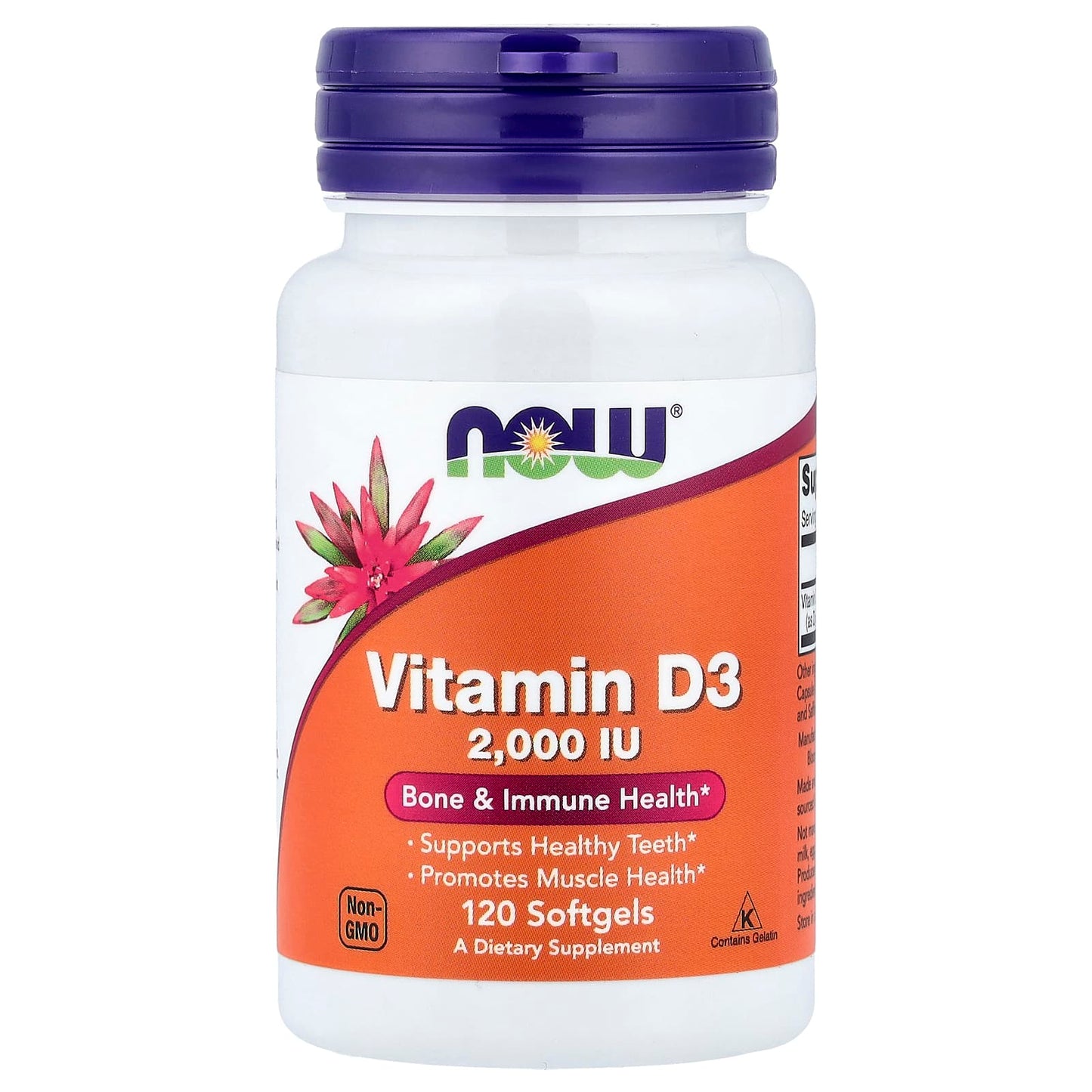 Vitamin D-3, 2000 IU - 240 softgels