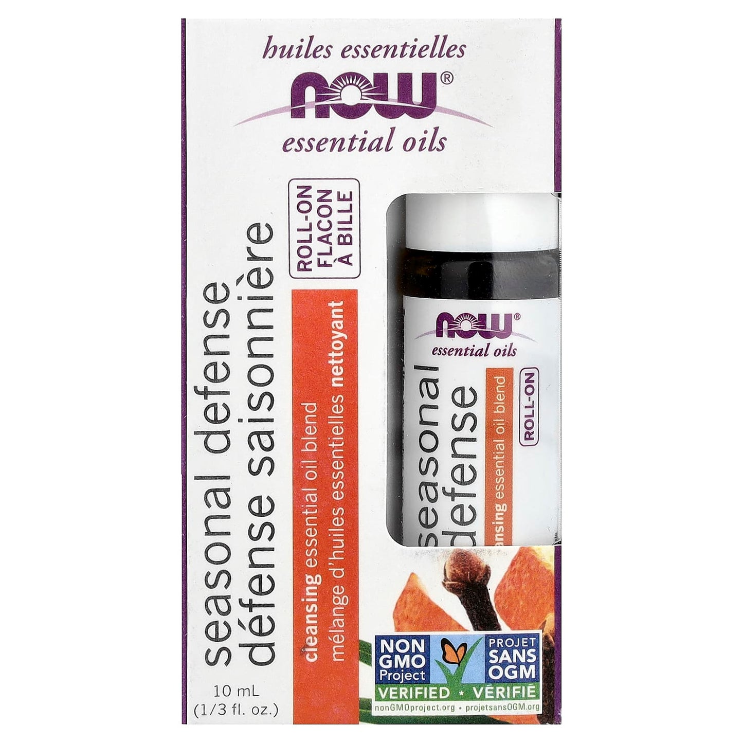 Essential Oil Roll-On, Seasonal Defense - 10 ml.