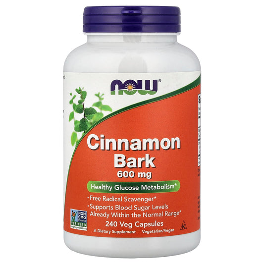 Cinnamon Bark, 600mg - 120 caps