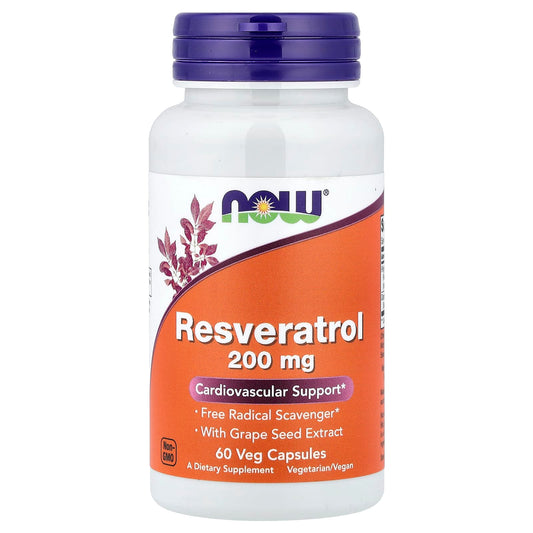 Resveratrol, 200mg - 60 vcaps