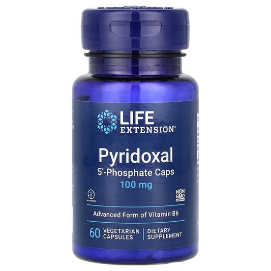 Pyridoxal 5'-Phosphate Caps, 100mg - 60 vcaps