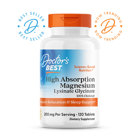 High Absorption Magnesium, 200mg - 120 tablets