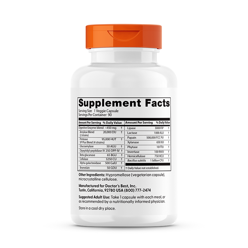 Digestive Enzymes - 90 vcaps