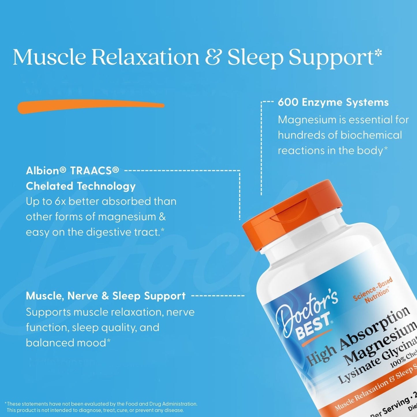High Absorption Magnesium, 200mg - 240 tablets