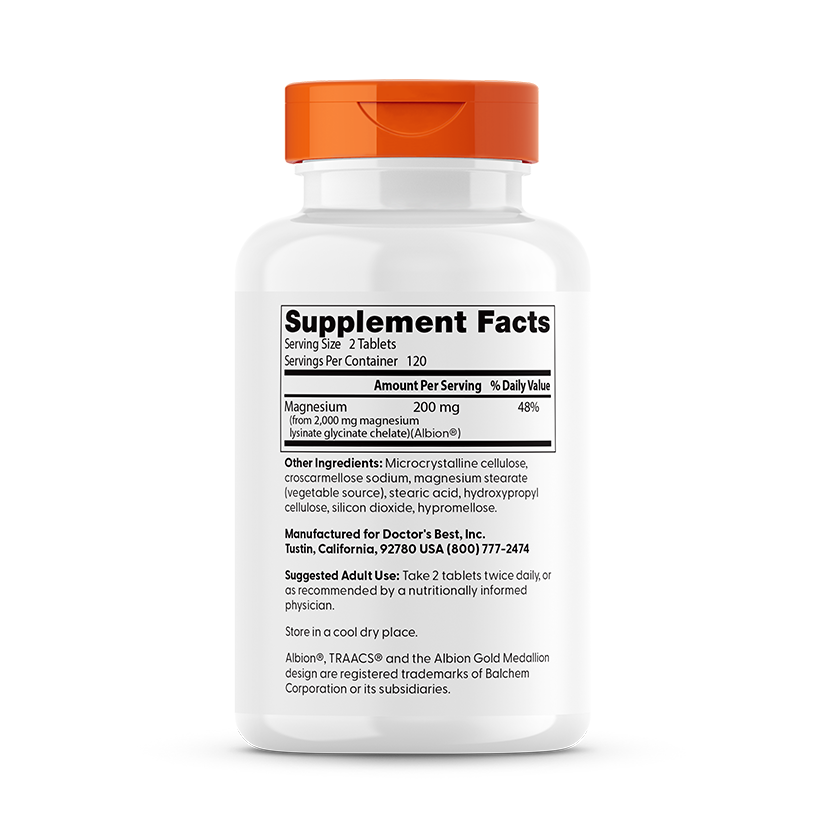 High Absorption Magnesium, 200mg - 240 tablets