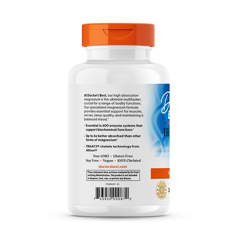 High Absorption Magnesium, 200mg - 240 tablets