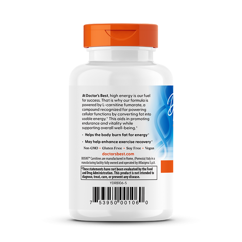 L-Carnitine Fumarate - 180 vcaps