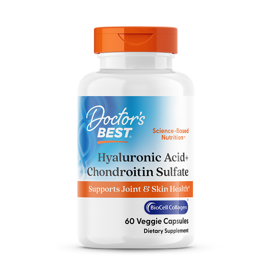 Hyaluronic Acid + Chondroitin Sulfate with BioCell Collagen - 180 caps