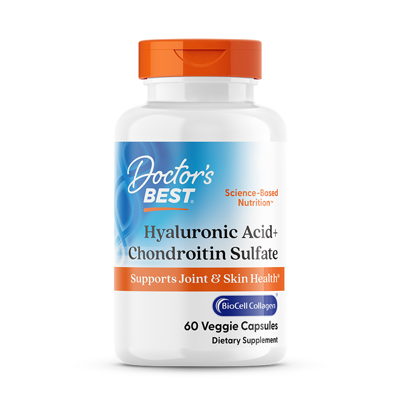 Hyaluronic Acid + Chondroitin Sulfate with BioCell Collagen - 60 caps