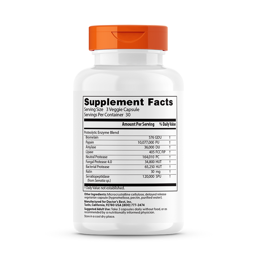 Proteolytic Enzymes - 90 vcaps