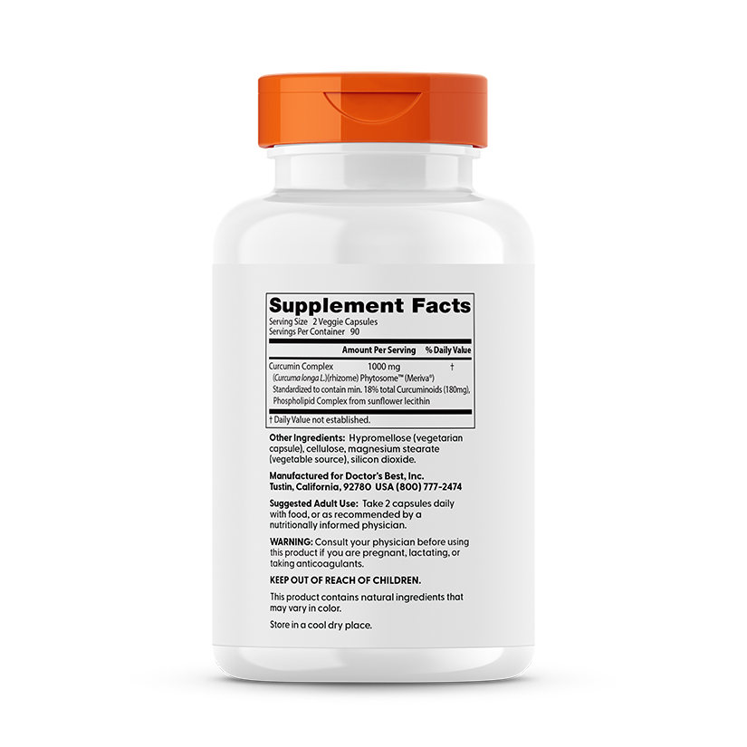 Curcumin Phytosome - 60 vcaps