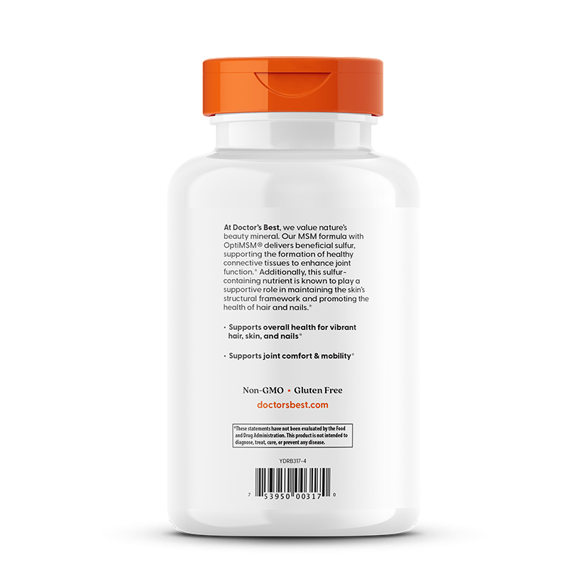 MSM with OptiMSM, 3000mg - 360 caps