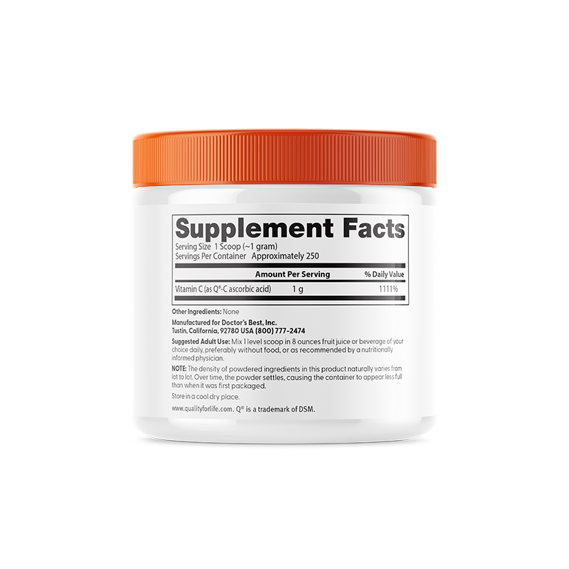 Pure Vitamin C Powder with Quali-C - 250g