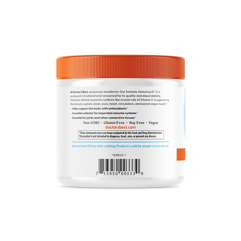 Pure Vitamin C Powder with Quali-C - 250g