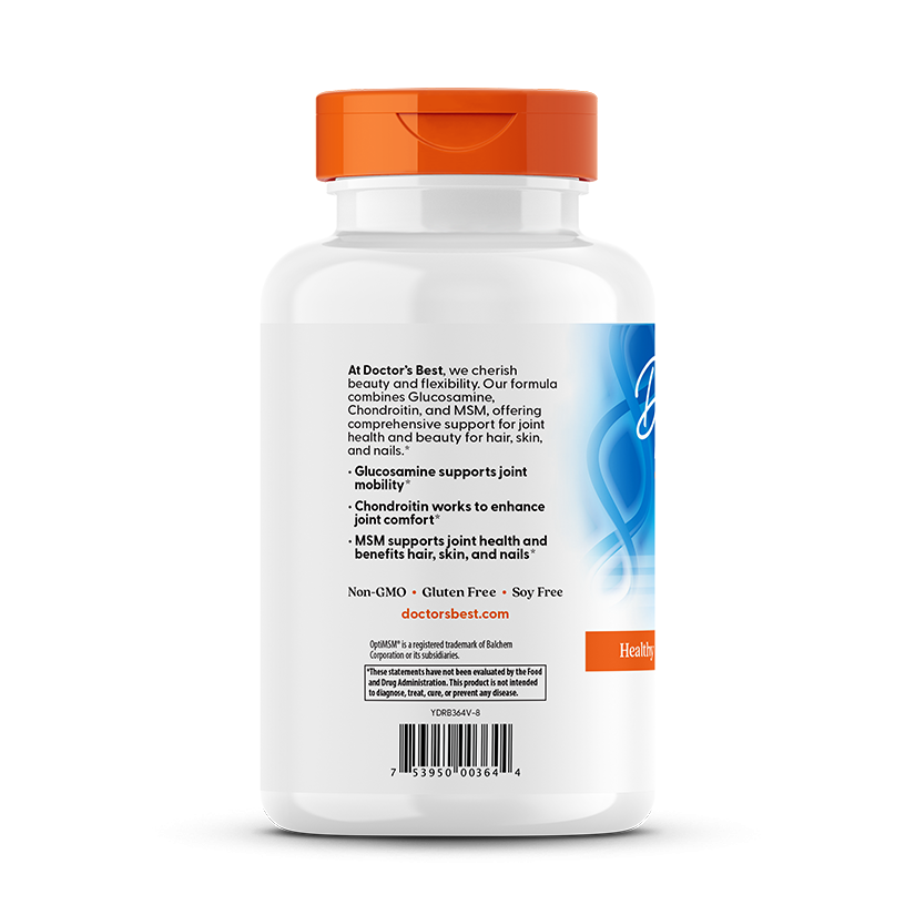 Glucosamine Chondroitin MSM with OptiMSM - 360 caps