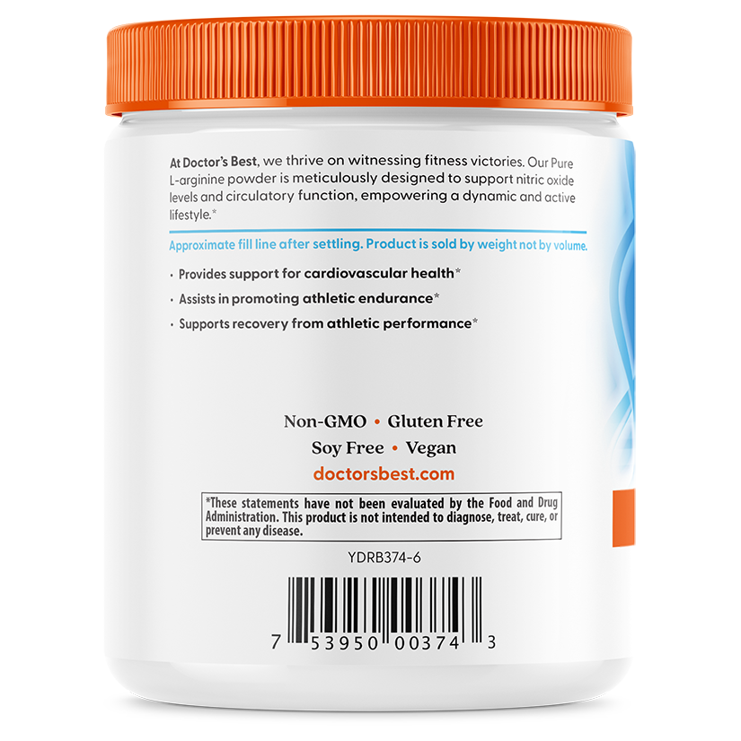 Pure L-Arginine Powder - 300g