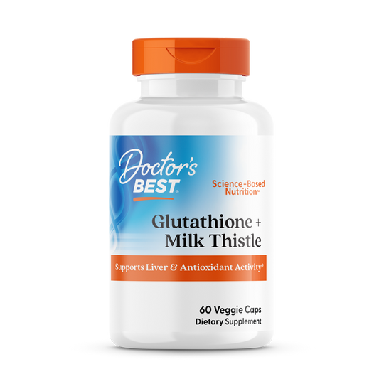Glutathione + Milk Thistle - 60 vcaps
