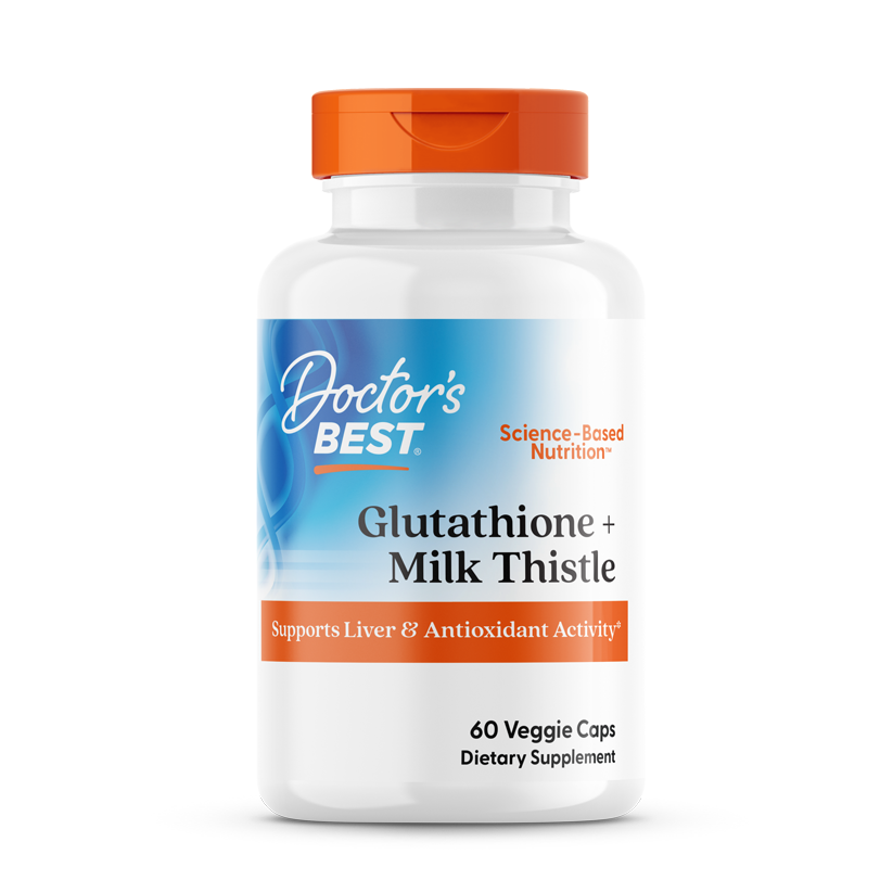 Glutathione + Milk Thistle - 60 vcaps