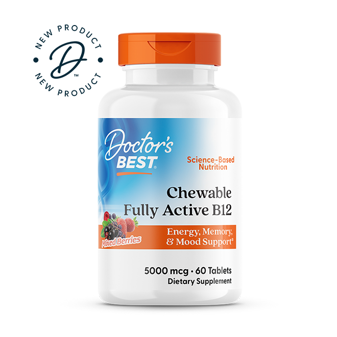 Chewable Fully Active B12, Mixed Berries - 60 tabs