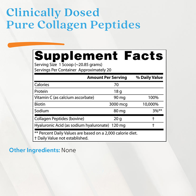 Pure Collagen Peptides - 417g