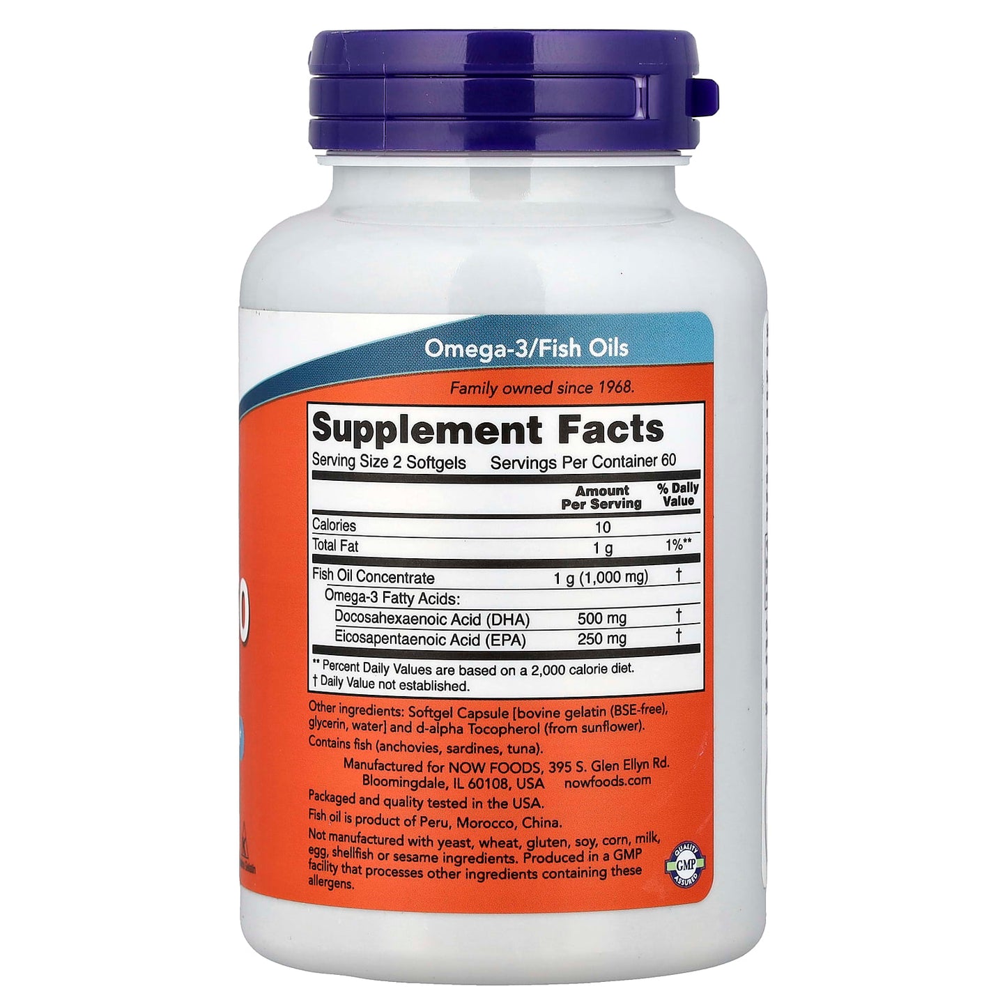 DHA-250, 250 DHA / 125 EPA - 120 softgels