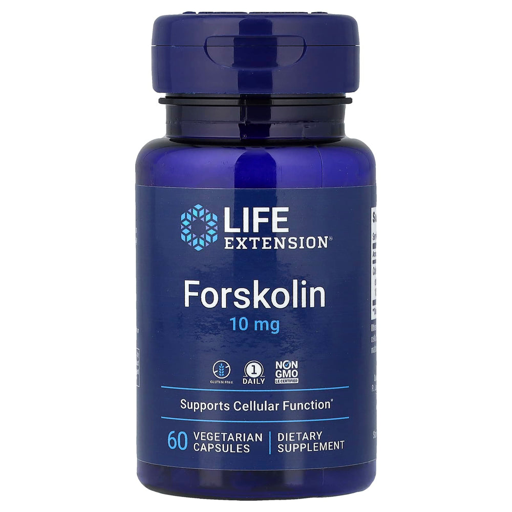 Life Extension Forskolin, 10mg - 60 vcaps