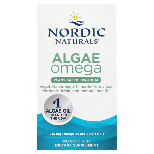 Algae Omega, 715mg Omega 3 - 120 softgels