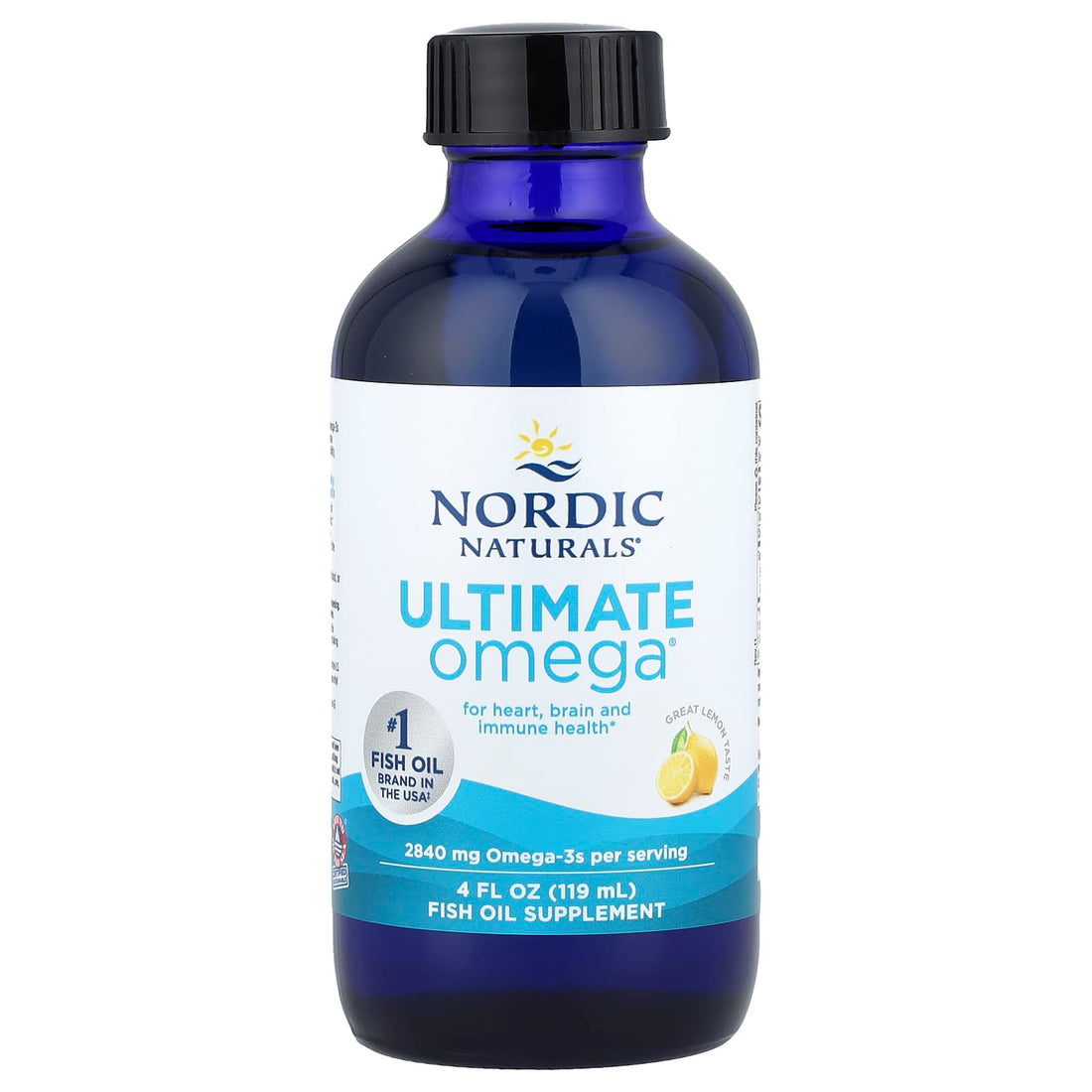 Nordic Naturals Ultimate Omega, 2840mg Lemon - 119 ml - image 2