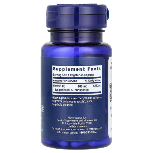 Pyridoxal 5'-Phosphate Caps, 100mg - 60 vcaps
