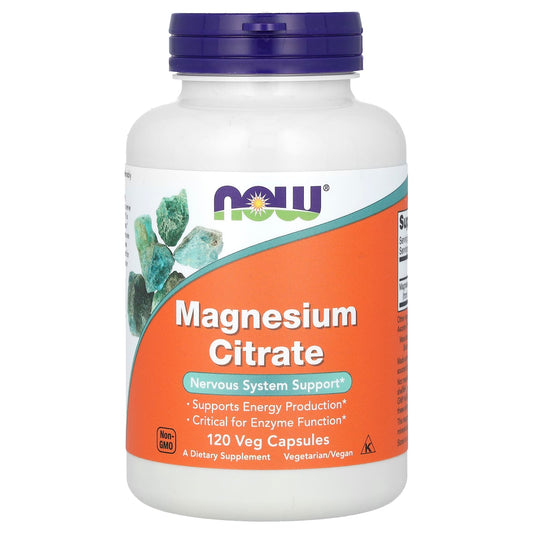 Magnesium Citrate, 400mg - 120 vcaps
