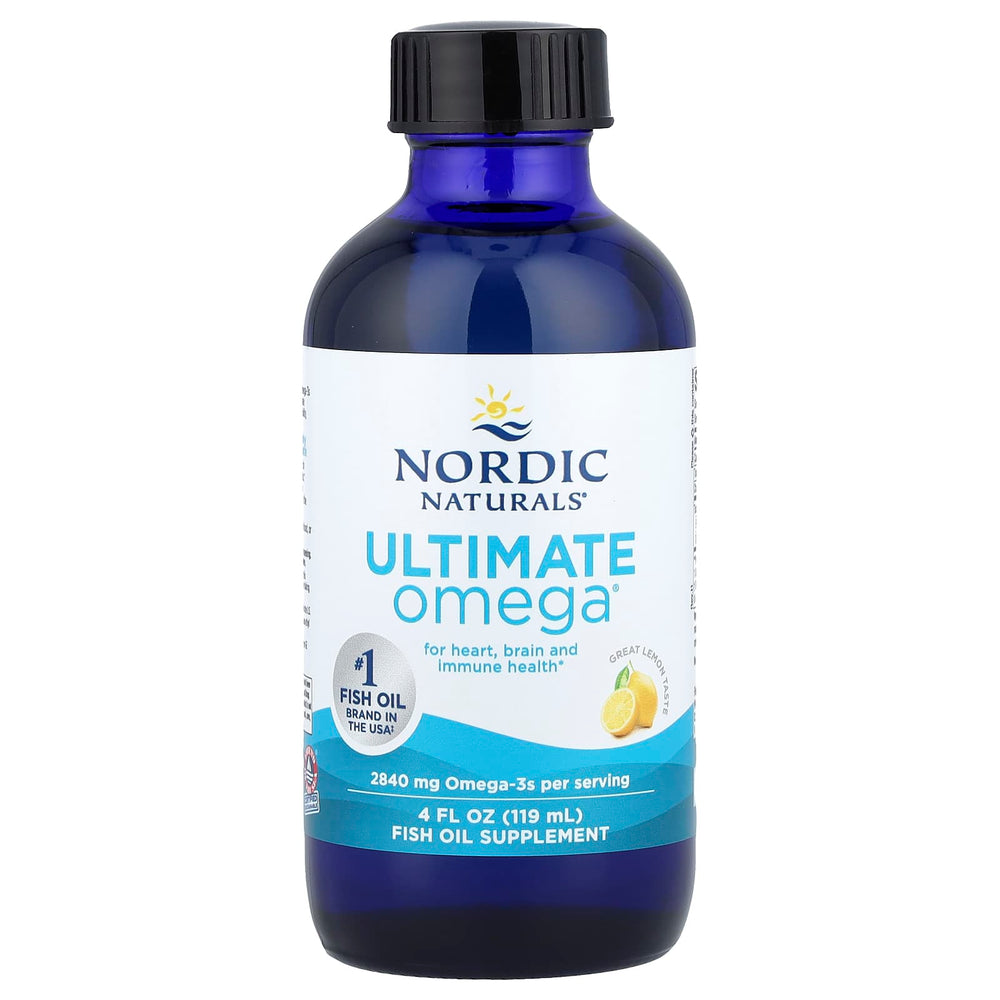 Nordic Naturals Ultimate Omega, 2840mg Lemon - 119 ml