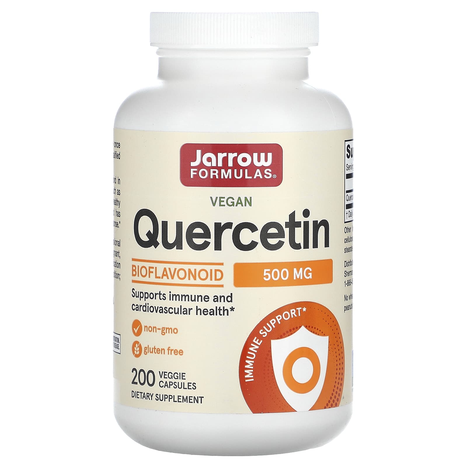 Quercetin, 500mg - 200 vcaps