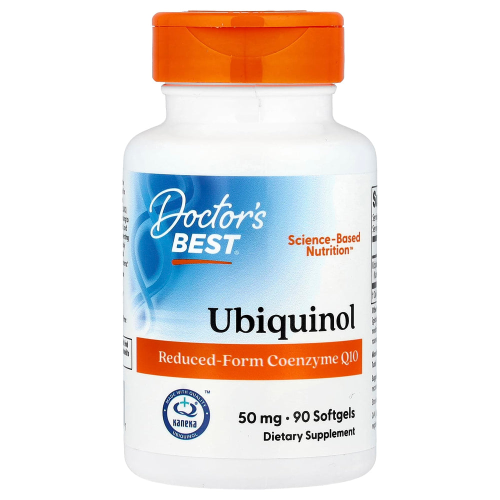 Doctor's Best Ubiquinol with Kaneka, 100mg - 60 softgels