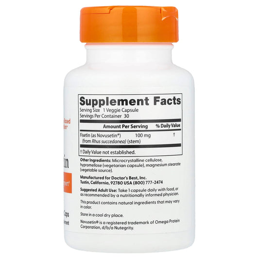 Fisetin, 100mg - 30 vcaps