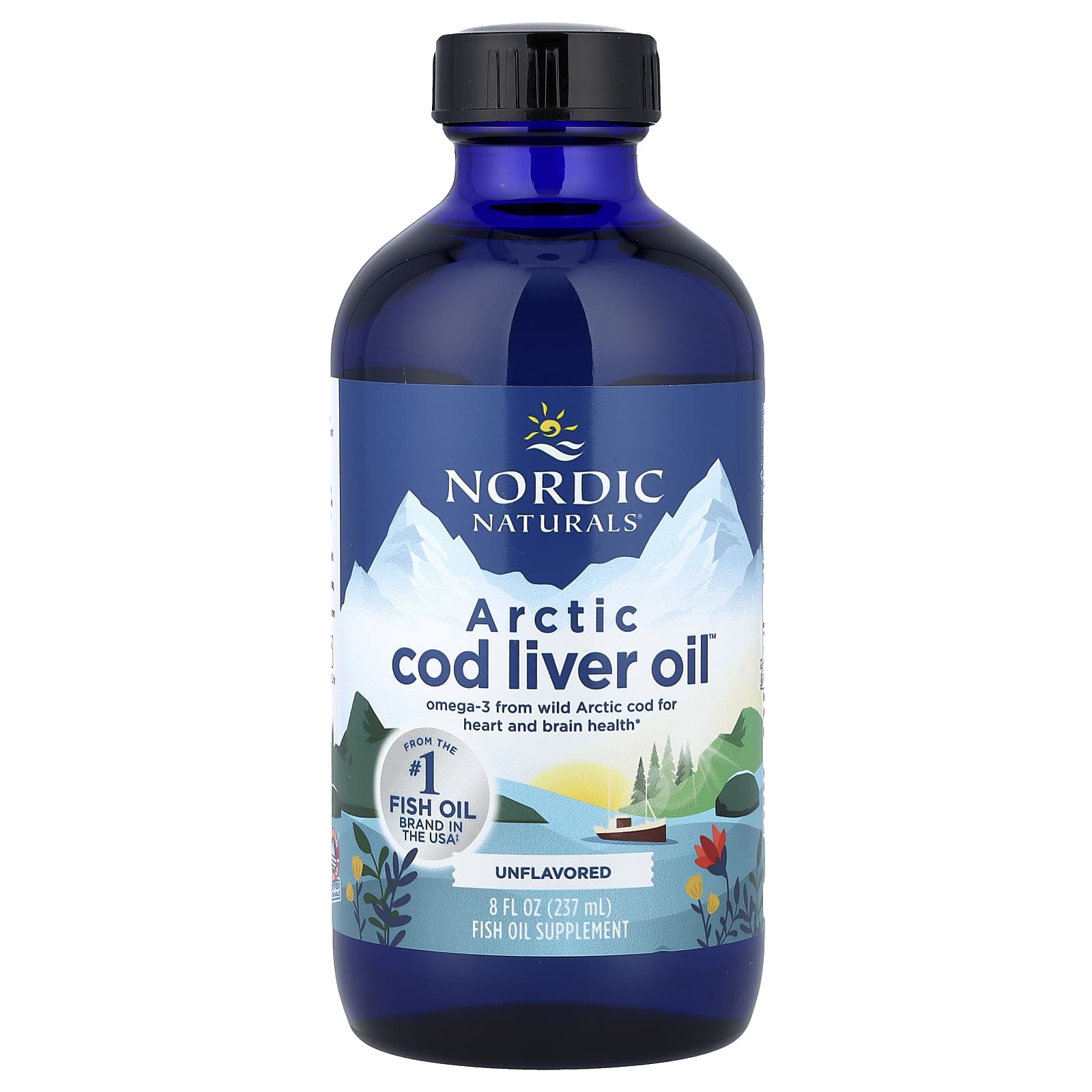 Arctic Cod Liver Oil, Unflavored - 237 ml.