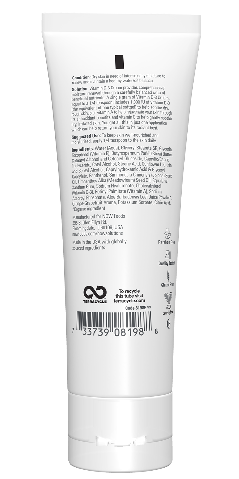 Vitamin D-3 Cream - 118 ml.