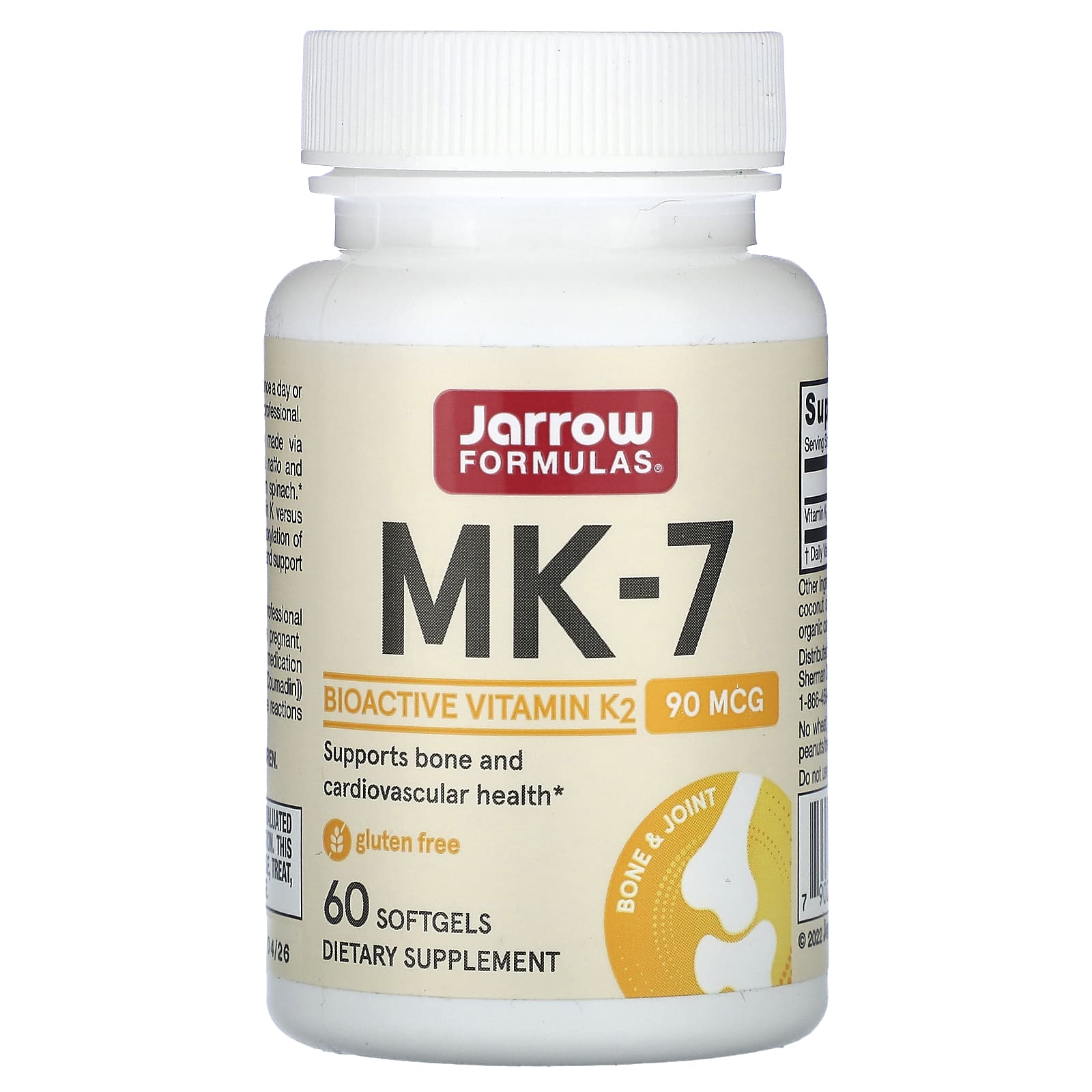 MK-7, 90mcg - 60 softgels