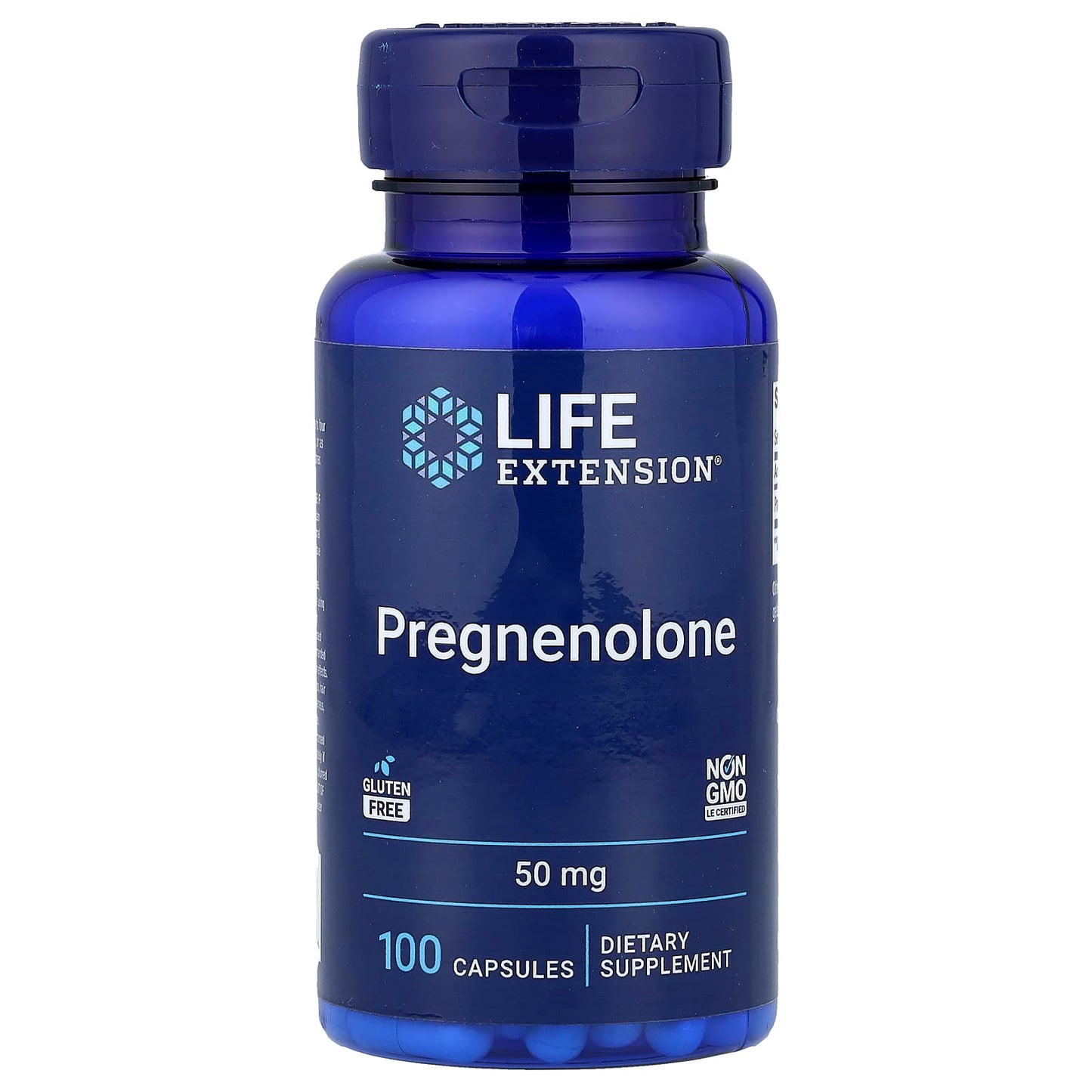 Pregnenolone, 50mg - 100 caps