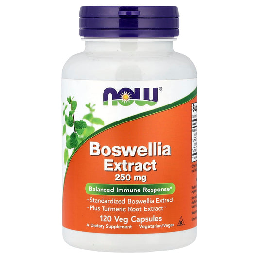 Boswellia Extract Plus Turmeric Root Extract, 250mg - 120 vcaps
