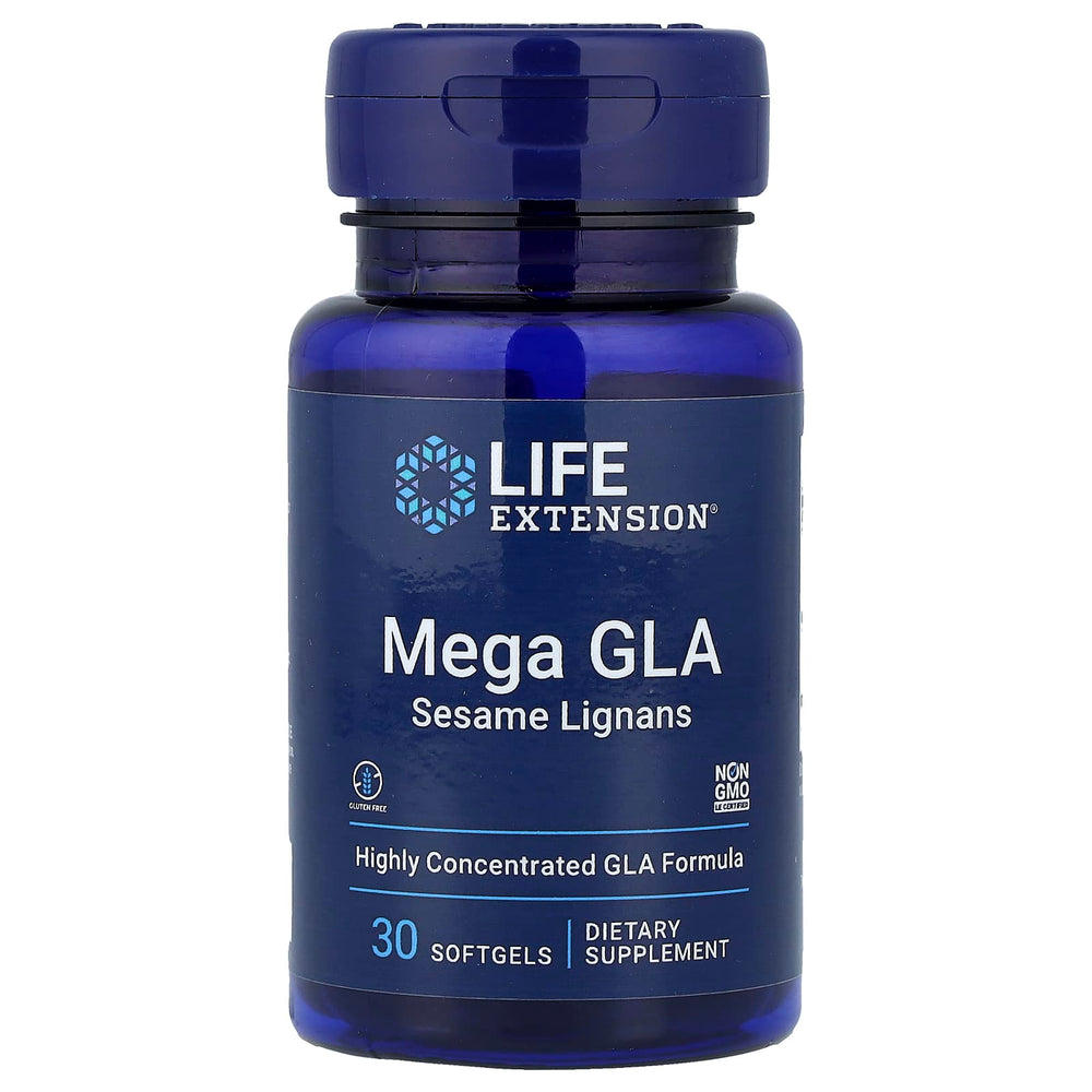 Life Extension Mega GLA with Sesame Lignans - 30 softgels