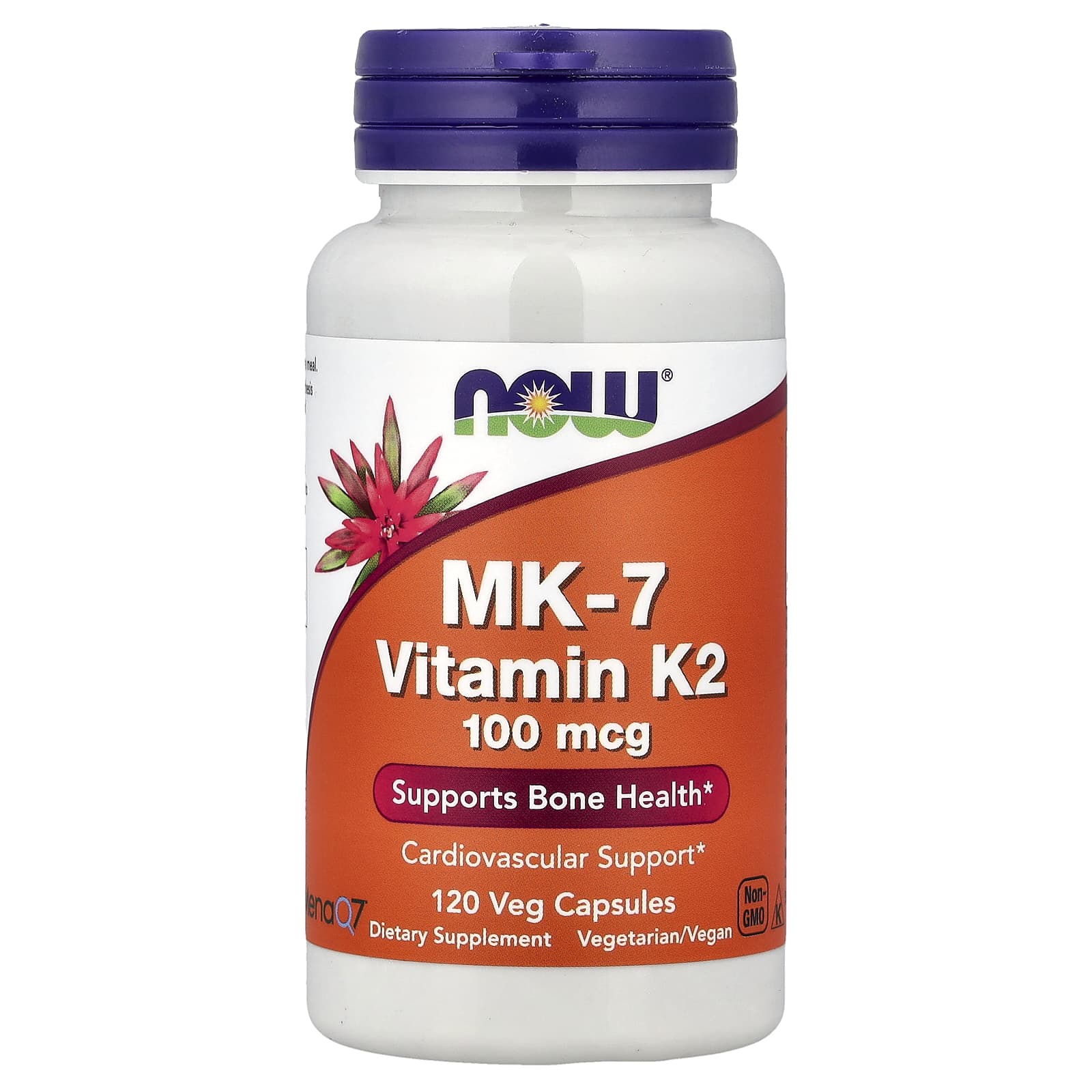 MK-7 Vitamin K-2, 100mcg - 60 vcaps