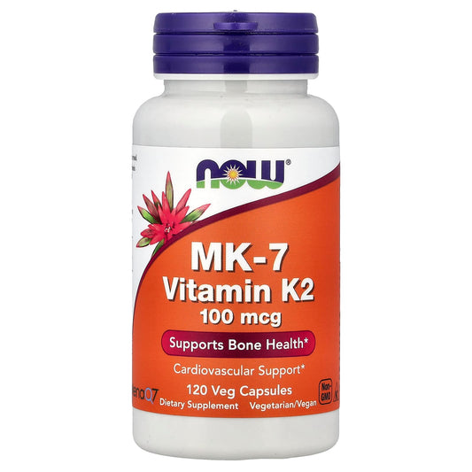 MK-7 Vitamin K-2, 100mcg - 60 vcaps