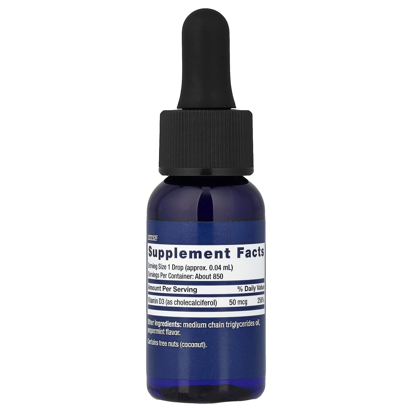 Liquid Vitamin D3, 50mcg (Mint) - 29 ml.