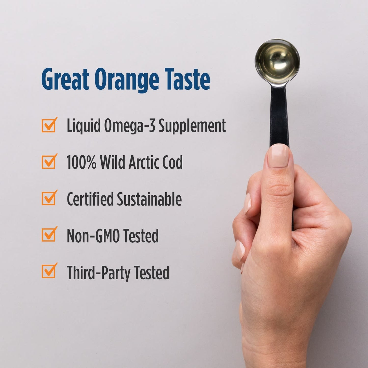 Arctic Cod Liver Oil, 1060mg Orange - 473 ml.