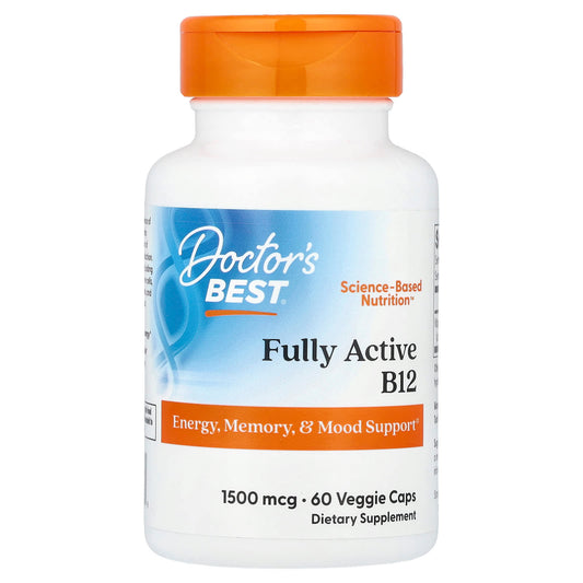Fully Active B12, 1500mcg - 60 vcaps