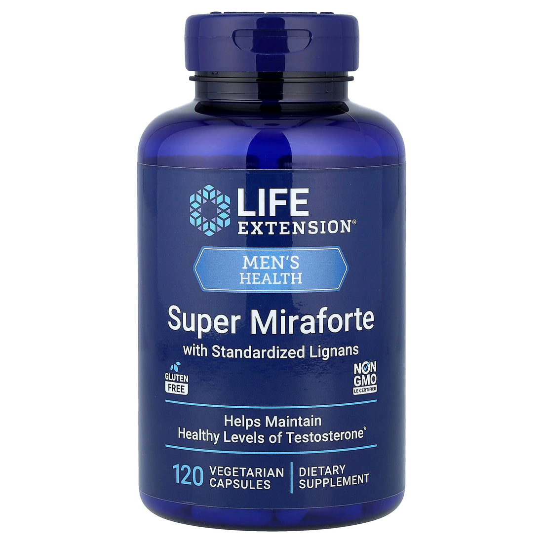 Life Extension Super Miraforte with Standardized Lignans - 120 vcaps