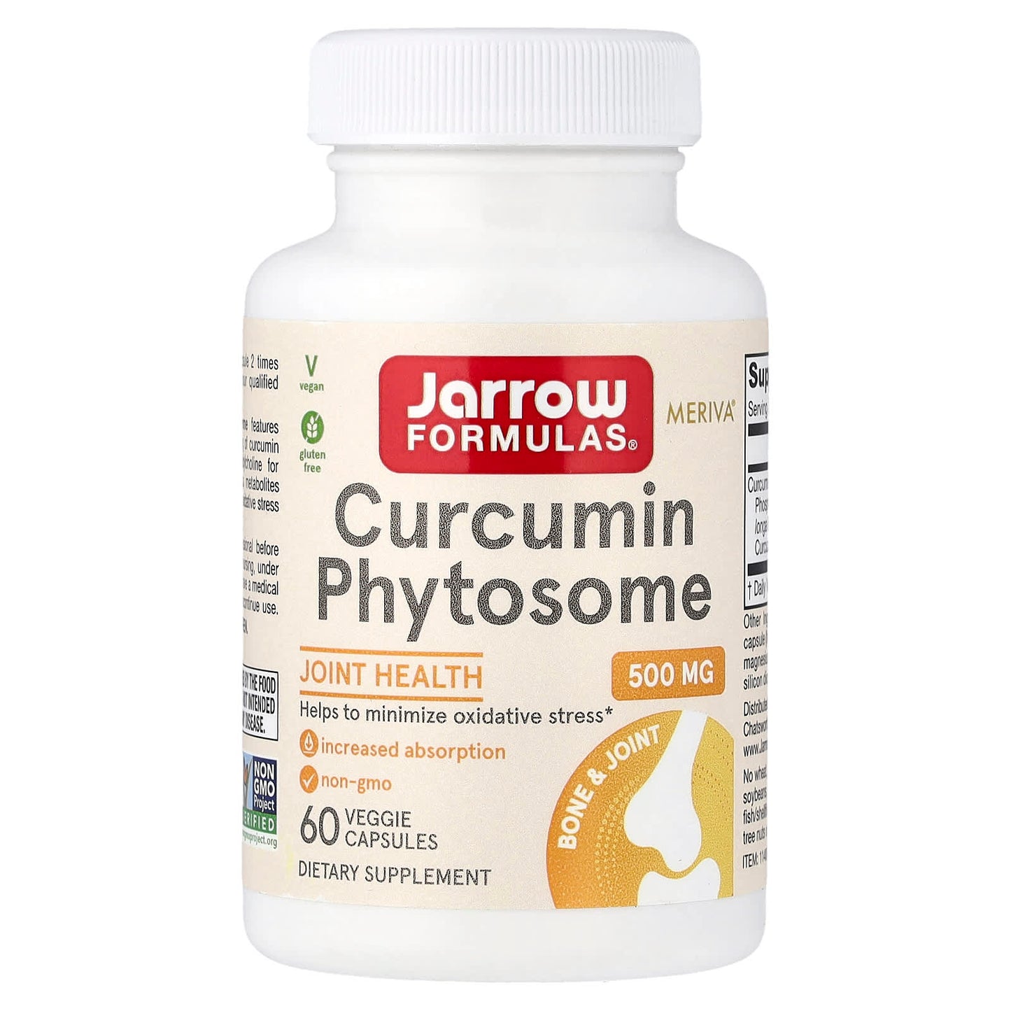 Curcumin Phytosome (Meriva), 500mg - 60 vcaps