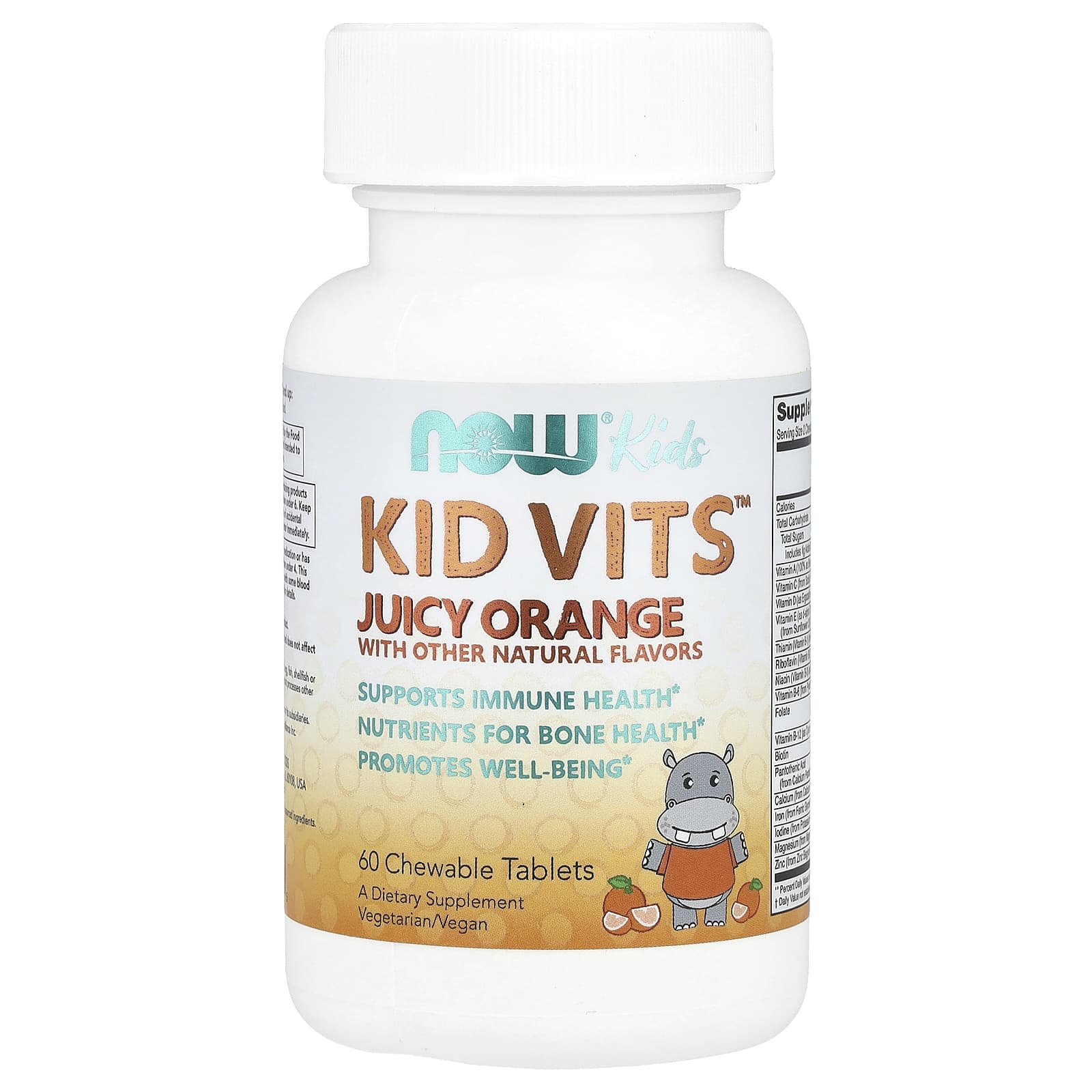 Kid Vits, Juicy Orange - 120 chewables